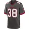 Men's Rashad Wisdom Tampa Bay Buccaneers Pewter Alternate Jersey - Game