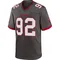 Men's Riley Dixon Tampa Bay Buccaneers Pewter Alternate Jersey - Game