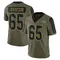Men's Ryan Johnson Tampa Bay Buccaneers 2021 Salute To Service Jersey - Limited Olive