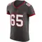 Men's Ryan Johnson Tampa Bay Buccaneers Pewter Alternate Vapor Jersey - Elite