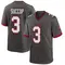 Men's Ryan Succop Tampa Bay Buccaneers Pewter Alternate Jersey - Game