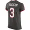 Men's Ryan Succop Tampa Bay Buccaneers Pewter Alternate Vapor Jersey - Elite