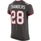 Men's Shilo Sanders Tampa Bay Buccaneers Pewter Alternate Vapor Jersey - Elite