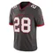 Men's Shilo Sanders Tampa Bay Buccaneers Pewter Alternate Vapor Jersey - Limited