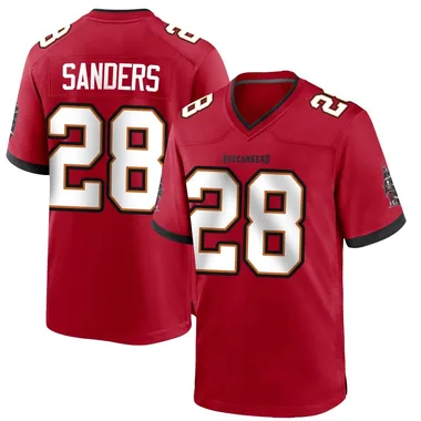 Men's Shilo Sanders Tampa Bay Buccaneers Team Color Jersey - Game Red
