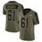 Men's Silas Dzansi Tampa Bay Buccaneers 2021 Salute To Service Jersey - Limited Olive