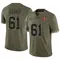 Men's Silas Dzansi Tampa Bay Buccaneers 2022 Salute To Service Jersey - Limited Olive