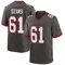 Men's Silas Dzansi Tampa Bay Buccaneers Pewter Alternate Jersey - Game