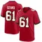 Men's Silas Dzansi Tampa Bay Buccaneers Team Color Jersey - Game Red