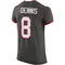 Men's SirVocea Dennis Tampa Bay Buccaneers Pewter Alternate Vapor Jersey - Elite