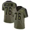 Men's Sua Opeta Tampa Bay Buccaneers 2021 Salute To Service Jersey - Limited Olive