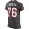 Men's Sua Opeta Tampa Bay Buccaneers Pewter Alternate Vapor Jersey - Elite