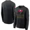 Men's Tampa Bay Buccaneers 2020 Salute to Service Sideline Performance Long Sleeve T-Shirt - Black