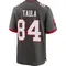 Men's Tanner Taula Tampa Bay Buccaneers Pewter Alternate Jersey - Game