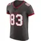 Men's Tez Johnson Tampa Bay Buccaneers Pewter Alternate Vapor Jersey - Elite