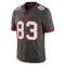 Men's Tez Johnson Tampa Bay Buccaneers Pewter Alternate Vapor Jersey - Limited