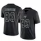 Men's Tez Johnson Tampa Bay Buccaneers Reflective Jersey - Limited Black