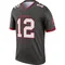 Men's Tom Brady Tampa Bay Buccaneers Pewter Alternate Jersey - Legend Big & Tall