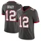 Men's Tom Brady Tampa Bay Buccaneers Pewter Alternate Vapor Jersey - Limited