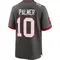 Men's Trey Palmer Tampa Bay Buccaneers Pewter Alternate Jersey - Game