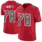 Men's Tristan Wirfs Tampa Bay Buccaneers Color Rush Jersey - Limited Red