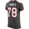 Men's Tristan Wirfs Tampa Bay Buccaneers Pewter Alternate Vapor Jersey - Elite