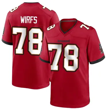 Men's Tristan Wirfs Tampa Bay Buccaneers Team Color Jersey - Game Red