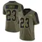 Men's Tykee Smith Tampa Bay Buccaneers 2021 Salute To Service Jersey - Limited Olive