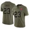 Men's Tykee Smith Tampa Bay Buccaneers 2022 Salute To Service Jersey - Limited Olive