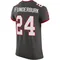 Men's Tyrek Funderburk Tampa Bay Buccaneers Pewter Alternate Vapor Jersey - Elite