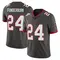 Men's Tyrek Funderburk Tampa Bay Buccaneers Pewter Alternate Vapor Jersey - Limited