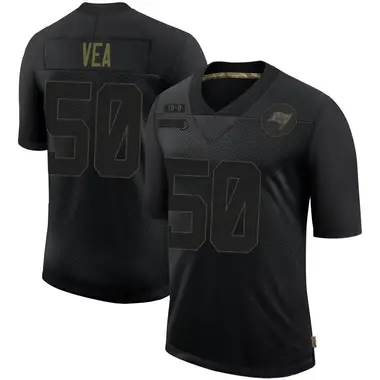 Men's Vita Vea Tampa Bay Buccaneers 2020 Salute To Service Jersey - Limited Black