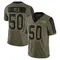 Men's Vita Vea Tampa Bay Buccaneers 2021 Salute To Service Jersey - Limited Olive