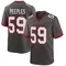 Men's Warren Peeples Tampa Bay Buccaneers Pewter Alternate Jersey - Game