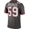 Men's Warren Peeples Tampa Bay Buccaneers Pewter Alternate Jersey - Legend Big & Tall