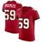 Men's Warren Peeples Tampa Bay Buccaneers Vapor Jersey - Elite Red