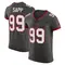 Men's Warren Sapp Tampa Bay Buccaneers Pewter Alternate Vapor Jersey - Elite