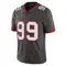 Men's Warren Sapp Tampa Bay Buccaneers Pewter Alternate Vapor Jersey - Limited
