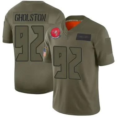 Men's William Gholston Tampa Bay Buccaneers 2019 Salute to Service Jersey - Limited Camo