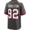 Men's William Gholston Tampa Bay Buccaneers Pewter Alternate Jersey - Game