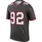 Men's William Gholston Tampa Bay Buccaneers Pewter Alternate Jersey - Legend Big & Tall