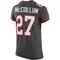 Men's Zyon McCollum Tampa Bay Buccaneers Pewter Alternate Vapor Jersey - Elite