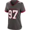 Women's Adam Gotsis Tampa Bay Buccaneers Pewter Alternate Jersey - Game