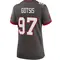 Women's Adam Gotsis Tampa Bay Buccaneers Pewter Alternate Jersey - Game