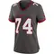 Women's Ali Marpet Tampa Bay Buccaneers Pewter Alternate Jersey - Game