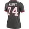 Women's Ali Marpet Tampa Bay Buccaneers Pewter Alternate Jersey - Legend Plus Size