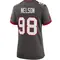 Women's Anthony Nelson Tampa Bay Buccaneers Pewter Alternate Jersey - Game