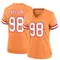 Women's Anthony Nelson Tampa Bay Buccaneers Throwback Jersey - Game Orange