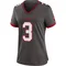 Women's Anthony Walker Jr. Tampa Bay Buccaneers Pewter Alternate Jersey - Game