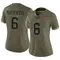 Women's Baker Mayfield Tampa Bay Buccaneers 2022 Salute To Service Jersey - Limited Olive